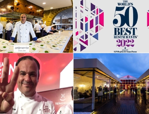 Restaurante Aponiente ha recibido el premio «Flor de Caña Sustainable Restaurant Award 2022» de «50 mejores restaurantes del mundo»